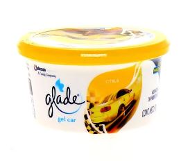 AMBIENTADOR GLADE 70GR CITRUS P/AUTO GEL