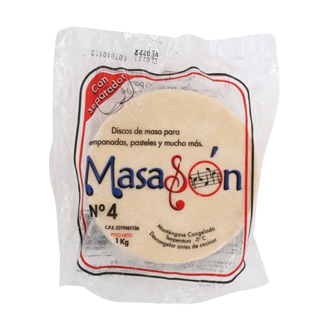 MASA LISTA MASASON 1KG NRO 4