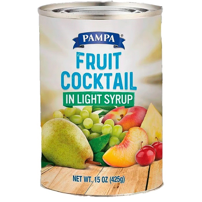 COCTEL DE FRUTAS PAMPA 425GR LIGERO