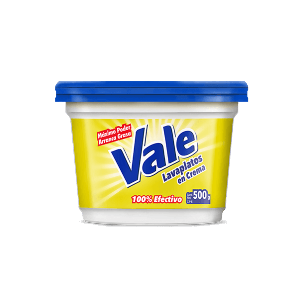 LAVAPLATOS VALE 500GR CREMA