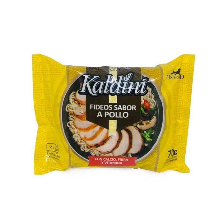 FIDEOS KALDINI 70GR SABOR POLLO
