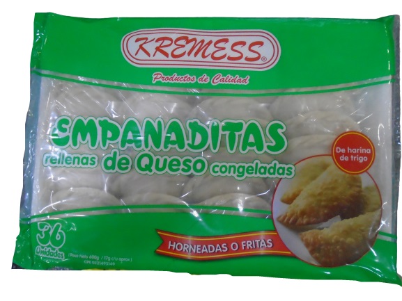MINI EMPANADAS KREMESS CON QUESO